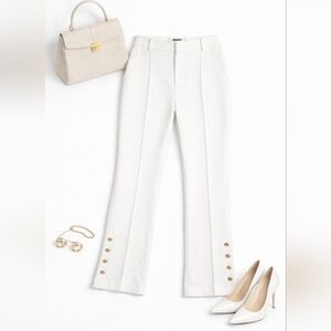 495-NWT Aqua White Pants